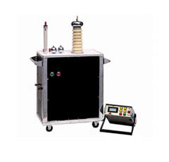 Transmission line fault distance tester