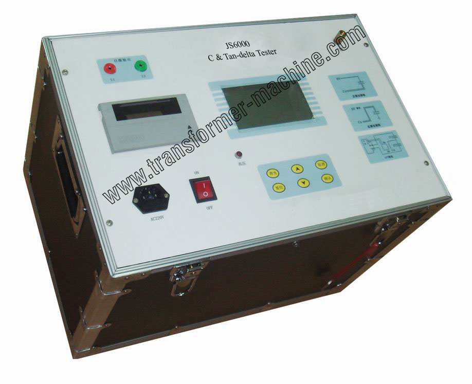 capacitance & dissipation factor measuring bridge