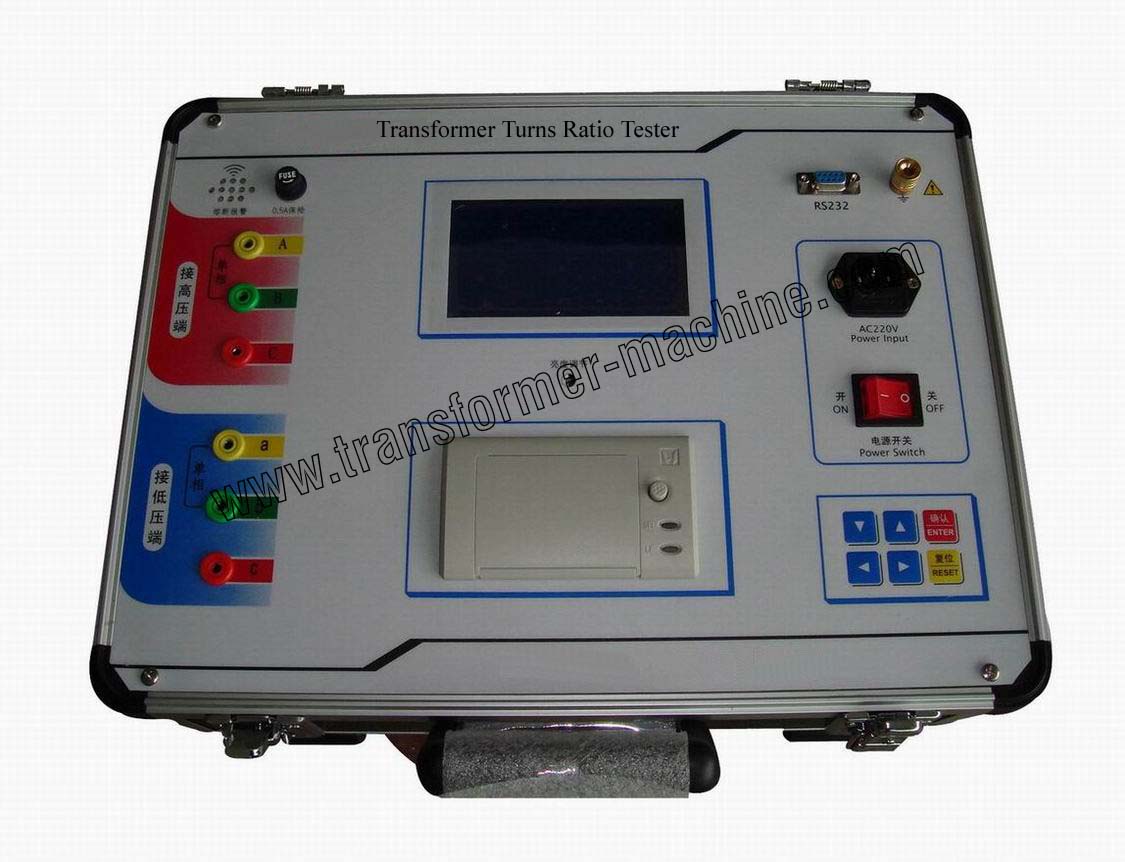 Transformer turns ratio meter
