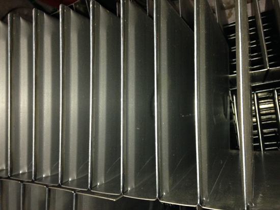 Transformer corrugated tank fin welding machine