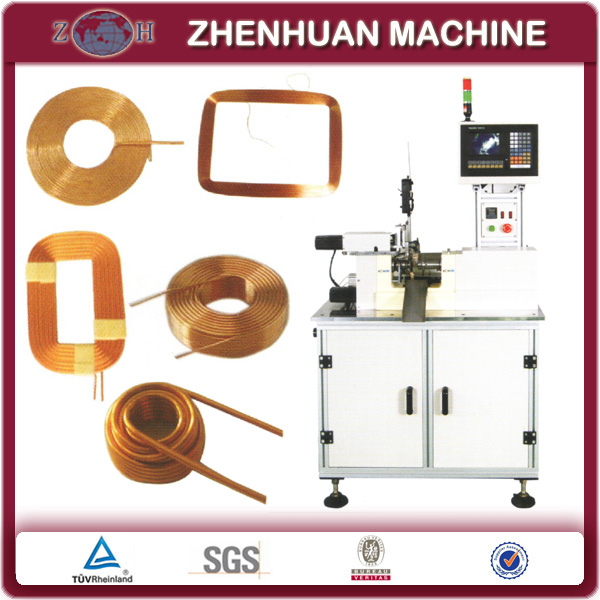 CNC Self Supporting Air Coil Winder for Fine Wire Bonded Bobbinless Coils