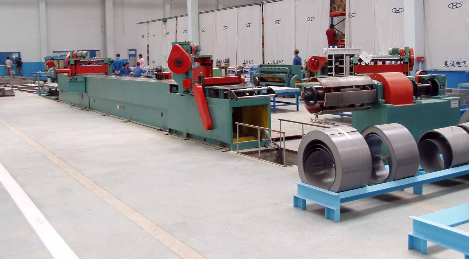 Semi-automatic CRGO cut-to-length line
