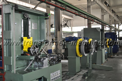Open core winding machine