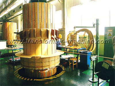 Vertical Coil Winding Machine