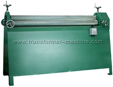 Paper board roller bending machine