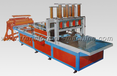 Corrugated tank fin wall forming machine