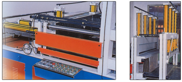 Corrugated tank fin wall forming machine