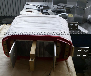 Reactor foil winding machine