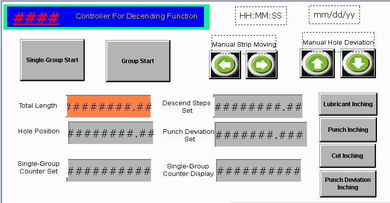 descending cutting function of silicon electrical steel straight cutting machine