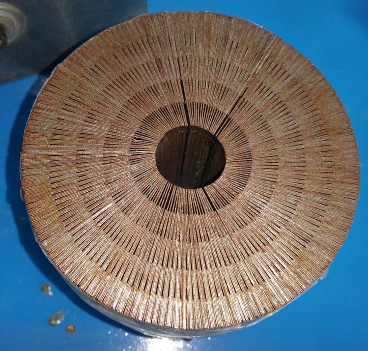 sector reactor core cutting